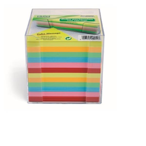 LEBEZ CUBE MESSAGE CUBO 700 FOGLIETTI 90MMx90MM COLORI ASSORTITI